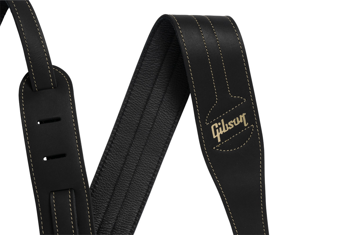 Gibson ASCL-BLK The Classic (Black) ギブソン ストラップ【福岡