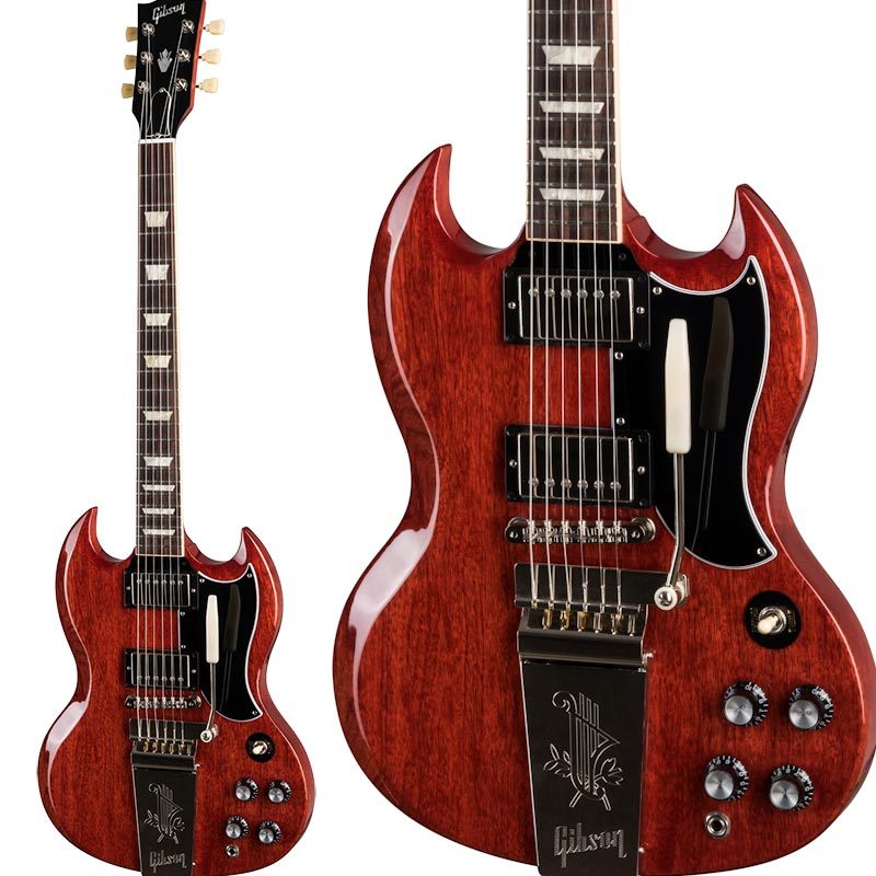 MAESTRO SG BY GIBSON マエストロ SG エレキギター Gibson SG Standard '61 Maestro Vibrola Vintage Cherry エレキ