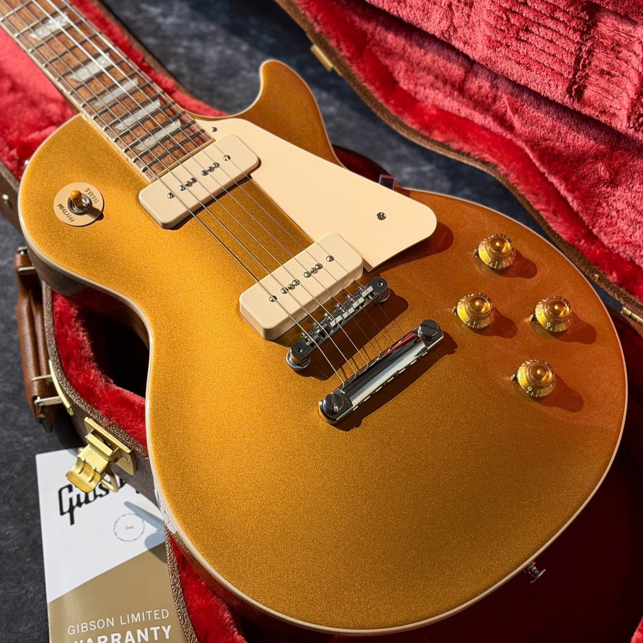 Gibson 【セカンド品】Les Paul Standard 50s P-90 ~Gold Top
