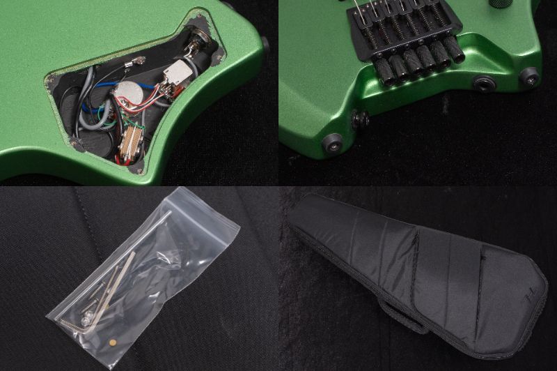 HEX Guitars N400 Metallic Emerald Green（新品/送料無料）【楽器検索