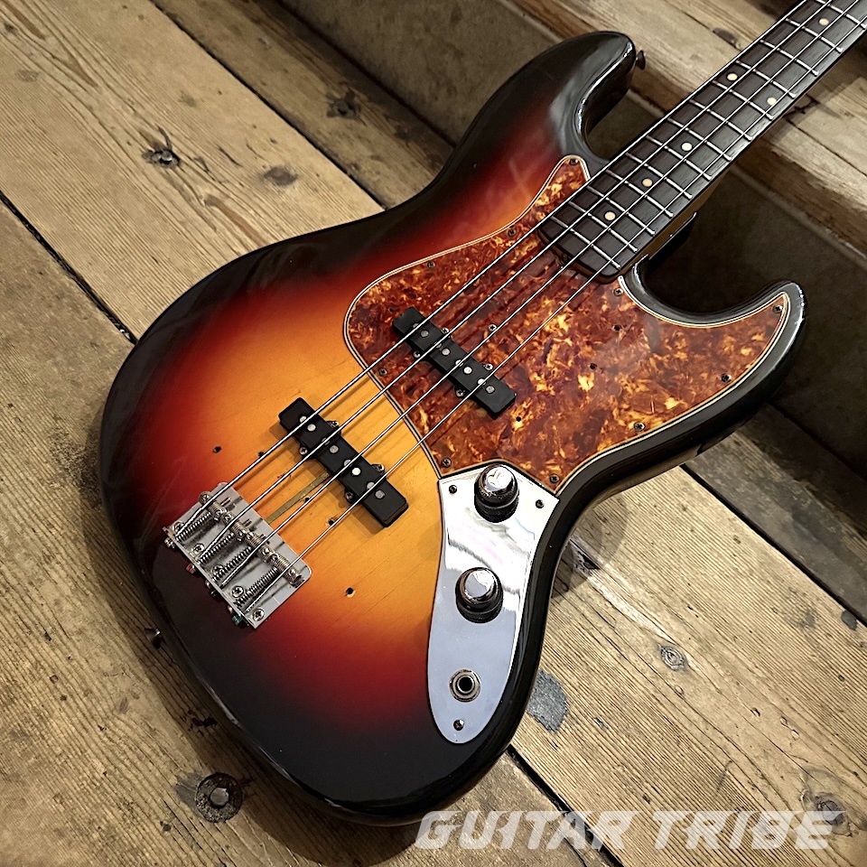 Fender 1960 Jazz Bass Refinished 3 Tone SB SLAB Board & First Year
