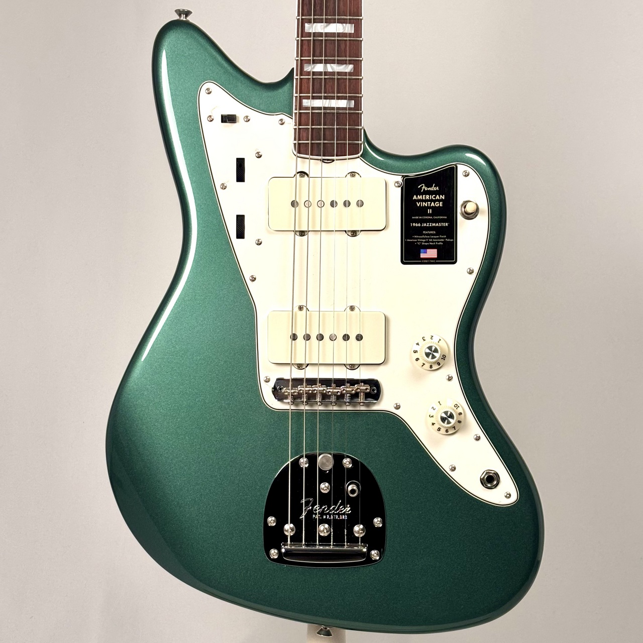 Fender American VintageⅡ1966 Jazzmaster -Sherwood Green Metallic