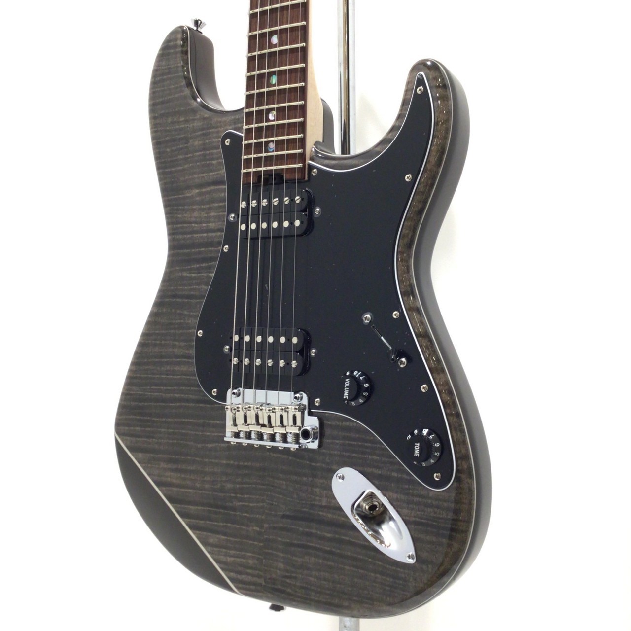 Kz Guitar Works Kz ST Trad 22 2H5 Flame Maple Top / Trans