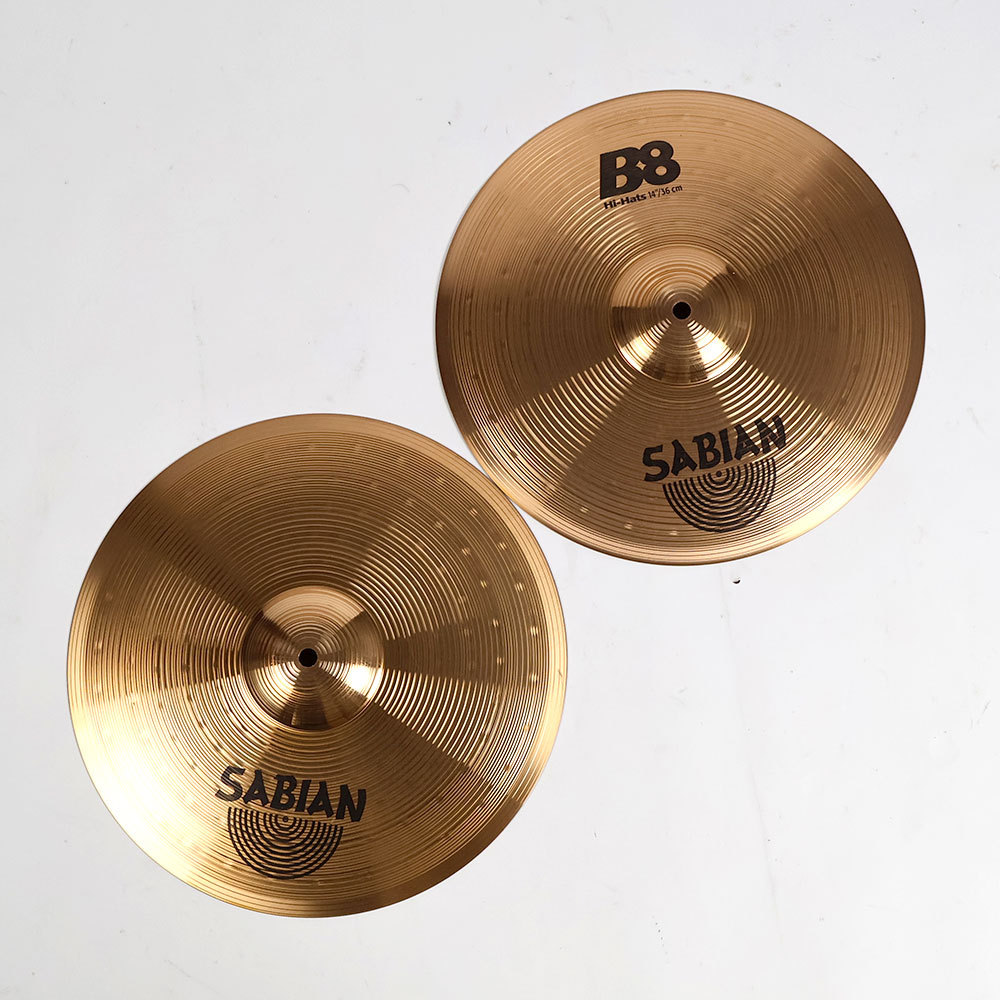 セイビアン ハイハットシンバル B8 SABIAN B8 HI HATS 14 ペア