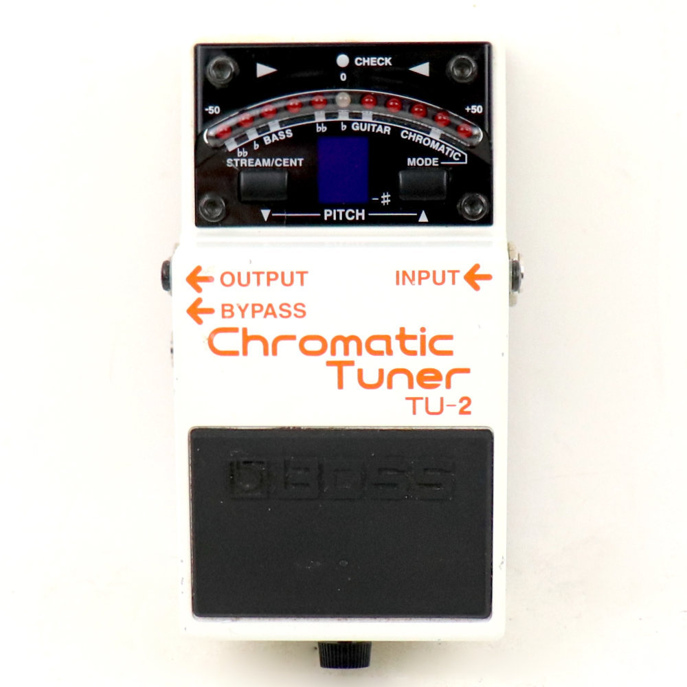 BOSS 【中古】 クロマチックチューナー エフェクター BOSS TU-2 Chromatic Tuner ペダルチューナー