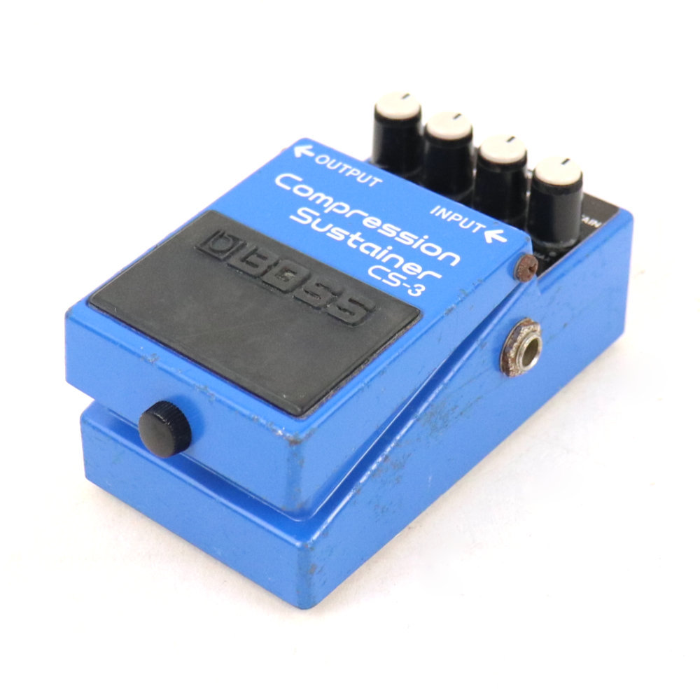 【高価値】 BOSS 【中古】コンプレッサー エフェクター BOSS CS-3 ギター