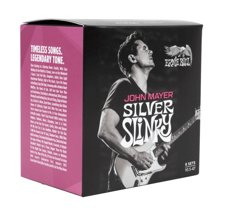 ERNIE BALL 3817 SLINKY 6P SILVER【John Mayerシグネイチャー弦6