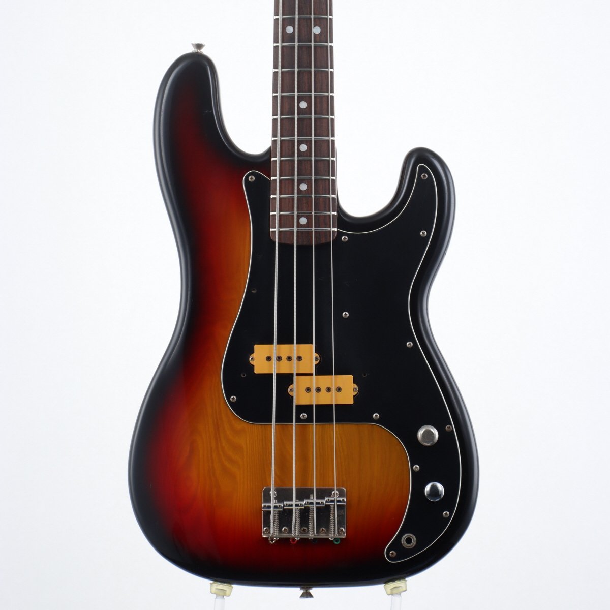Burny LSB-48 SILVER LP Shape Bass Fernandes | eBay