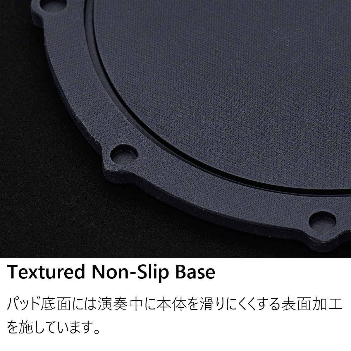 Tama TTP4BK 4インチ ドラム練習パッド Traveler Pad ブラック【池袋店
