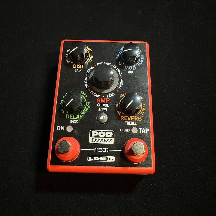 LINE 6 POD EXPRESS ギター用アンプシュミレーター・エフェクター Line6 LINE6 ラインシックス POD Express Guitar ギター用