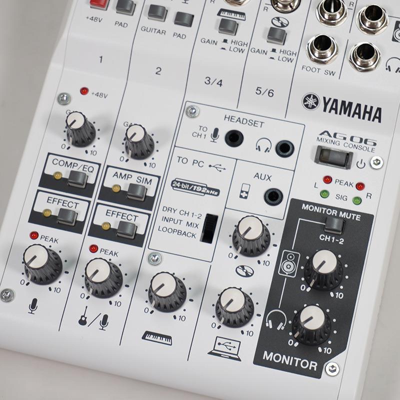 YAMAHA USED 中古 AG06 (ヤマハ)(配信用ミキサー)(オーディオ YAMAHA USED 中古 AG06 (ヤマハ)(配信用ミキサー)(オーディオ