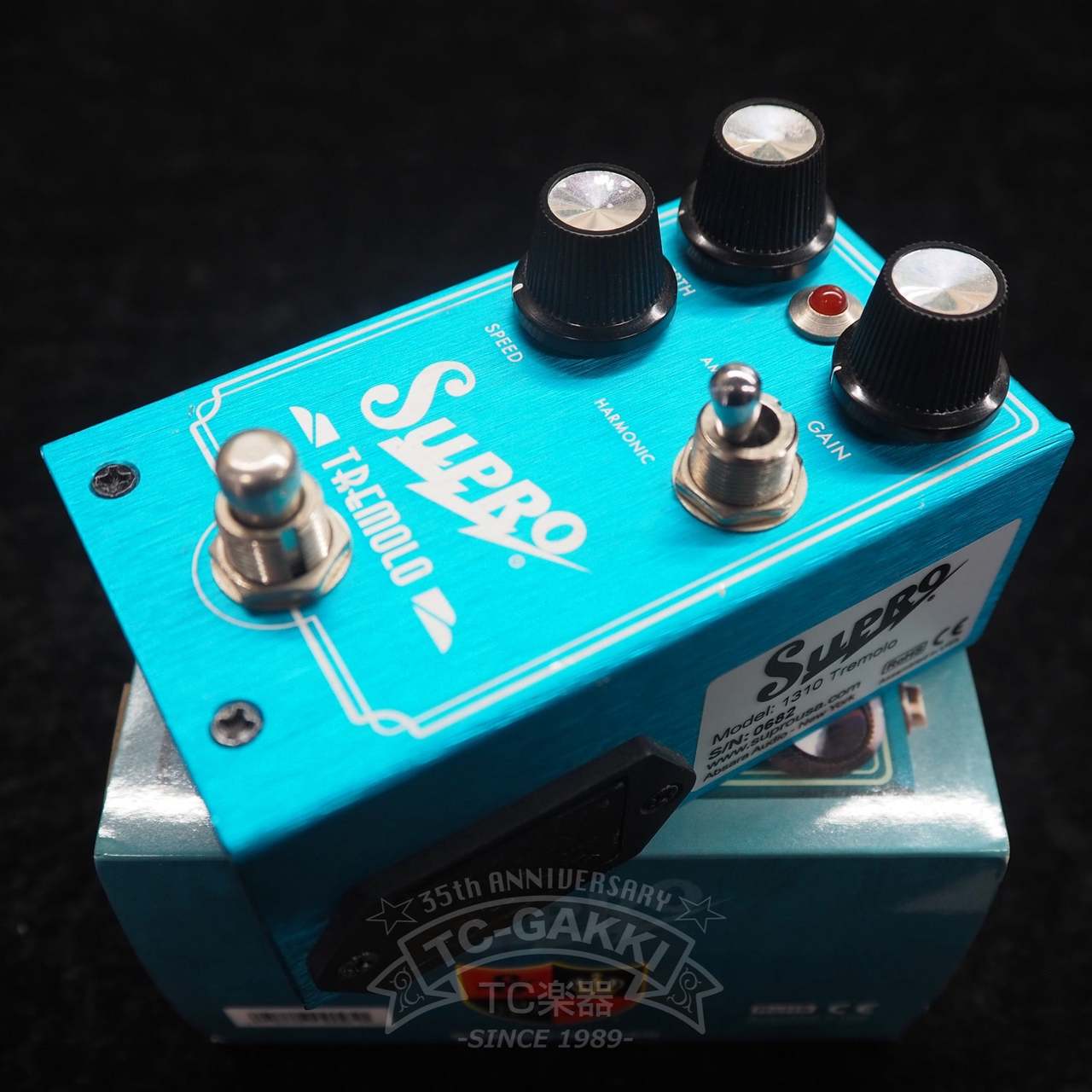 ハーモニックトレモロ好きに弾いてみてほしい！SUPRO TREMOLOを