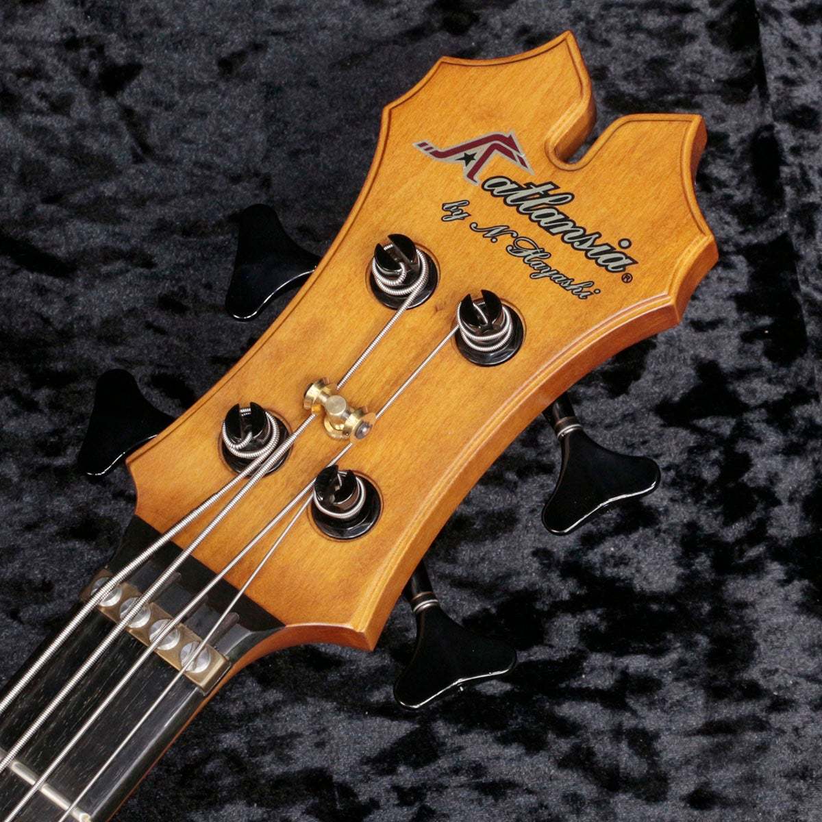 【エレキベース】Atlansia Baroque 4st ATLANSIA VICTORIA Bass 4st Special Honey Light Brown MAT 【新宿店
