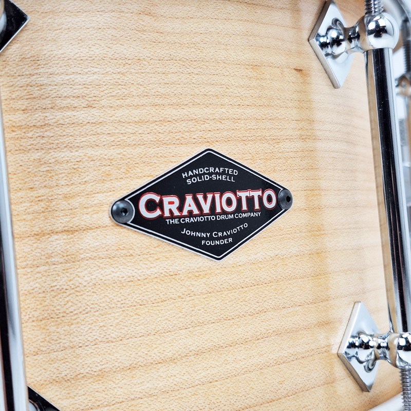 CRAVIOTTO 純正スナッピー Craviotto Custom Shop Solid Maple Snare Drum 14×6.5（新品/送料無料