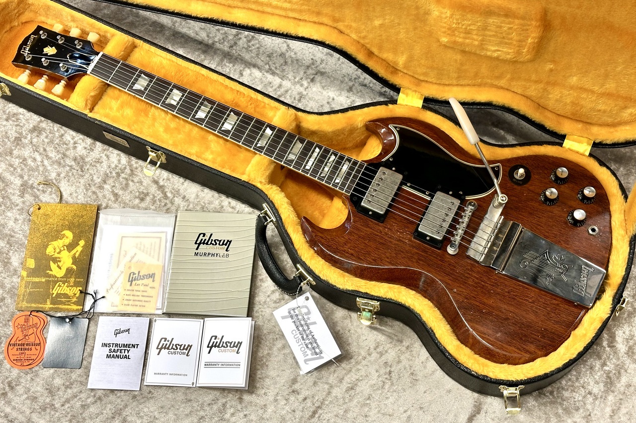 Gibson Custom Shop Murphy Lab 1964 SG Standard with Maestro