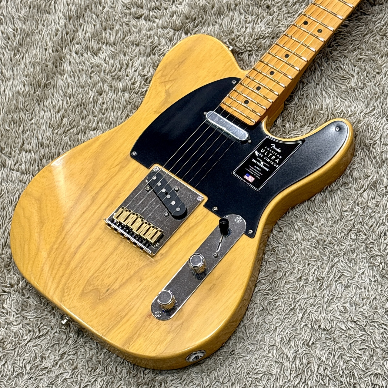 オールラッカー Fender 50s Telecaster Fender American Ultra Luxe Vintage '50s Telecaster Maple