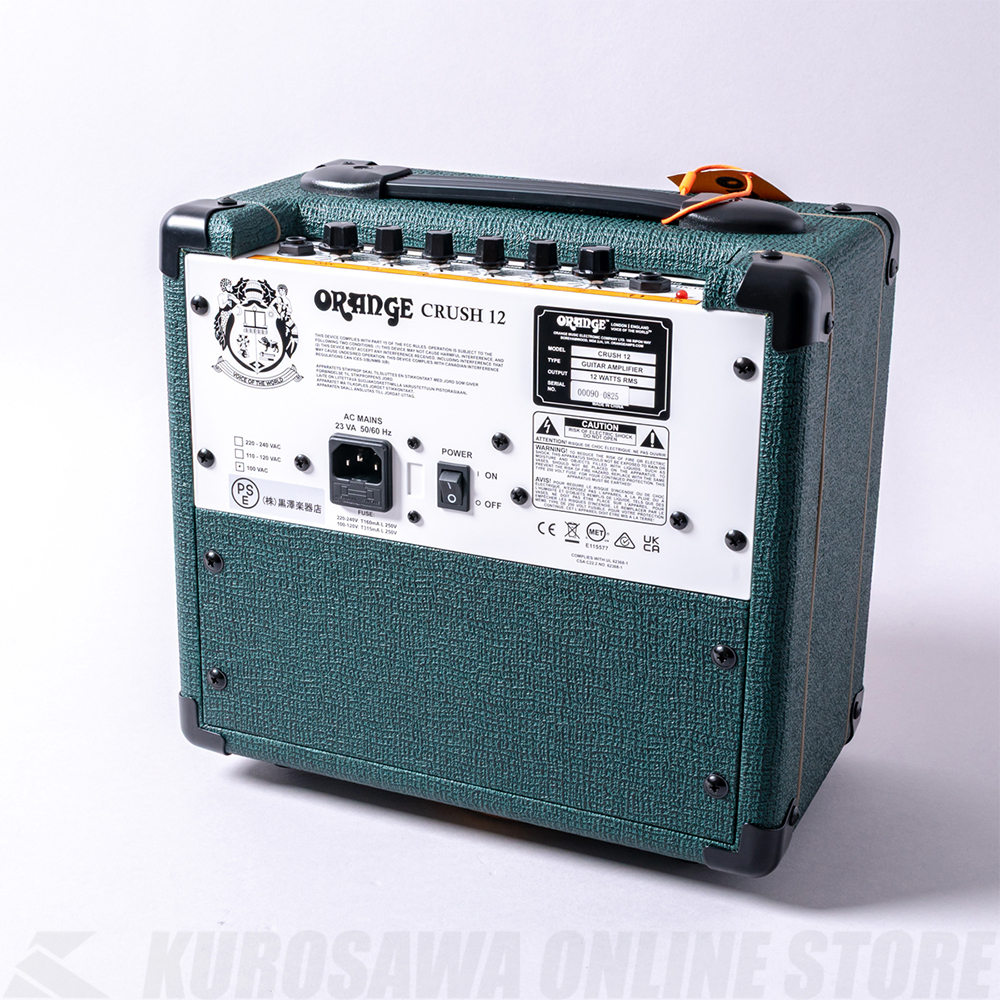 ORANGE Crush 12 British Racing Green【限定カラー】（新品）【楽器