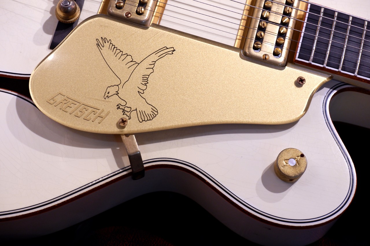 Gretsch USA Custom Shop G6136-59 White Falcon Relic Build by Chad