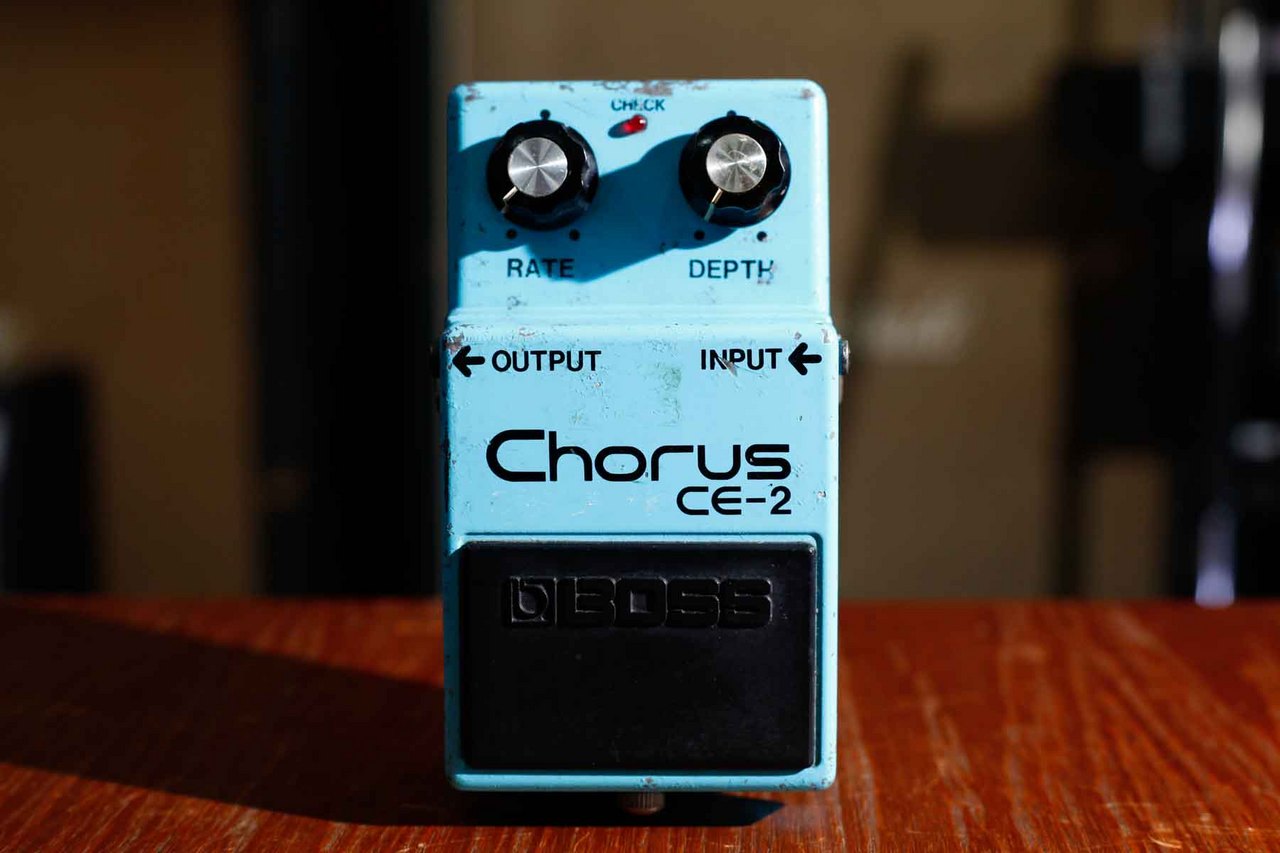 BOSS CE-2 コーラス 日本製 BOSS CE-2 Chorus コーラス 1981年製ビンテージ Used Boss CE-2