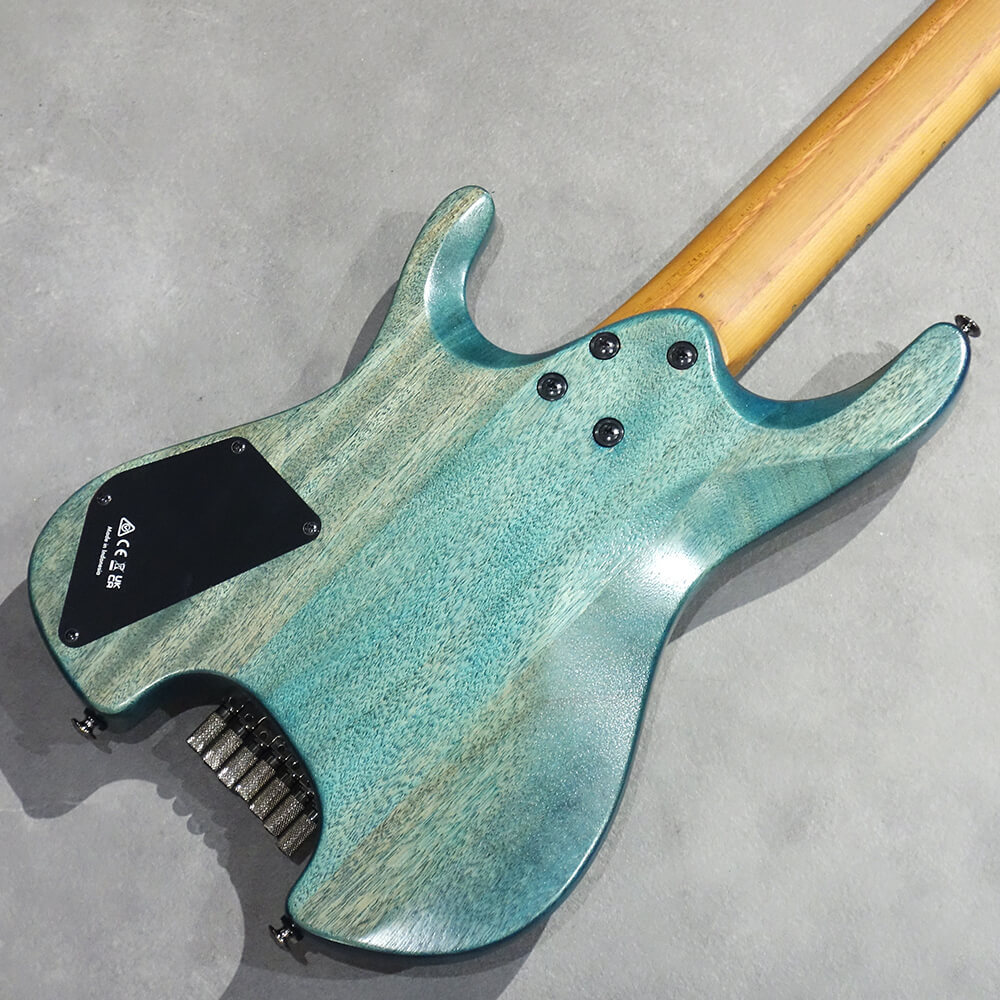 たこIbanez　q547pb col Ibanez Q547PB 7-string Electric Guitar - Cosmic Blue Low