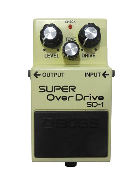 BOSS SD-1 Super Overdrive JRC 4558DD 2012年製【鹿児島店】