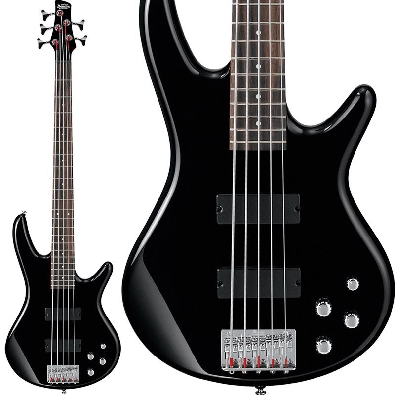 Ibanez/ Gio Series / GSR205-BK　5弦エレキベース Ibanez GSR-205 (5弦) Black アイバニーズ エレキベース