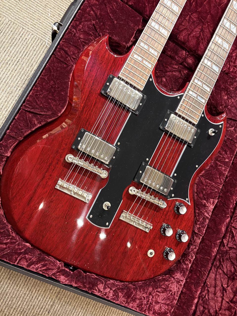 Gibson Custom Shop EDS-1275 DOUBLE NECK CHERRY RED（新品/送料無料