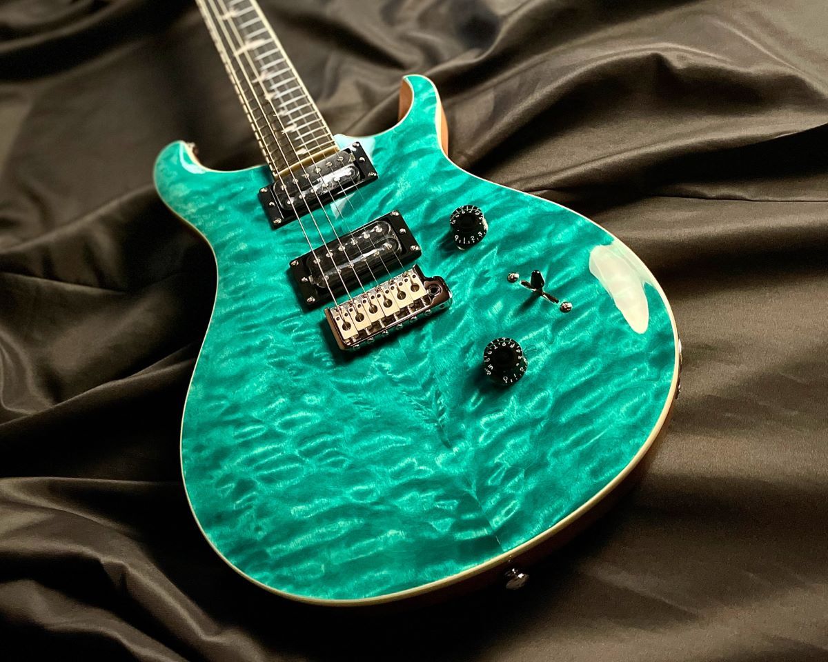 Paul Reed Smith(PRS) SE CUSTOM 24 Quilt Package Turquoise【現物