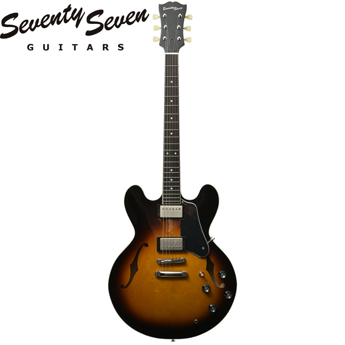 Seventy Seven EXRUBATO STD JT SB　美品 Seventy Seven Guitars EXRUBATO-STD/S-JT CBK (Coal Black