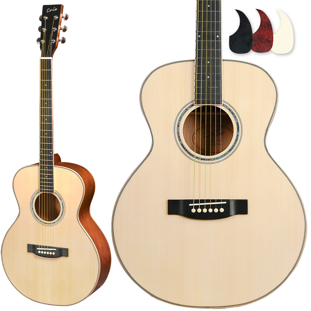 Eris. Aproa アコースティックギター、後貼り ピックガード3種付属 Eris. Aproa ナチュラルウッド ピックガード3種付属 牛骨ナット 【島村