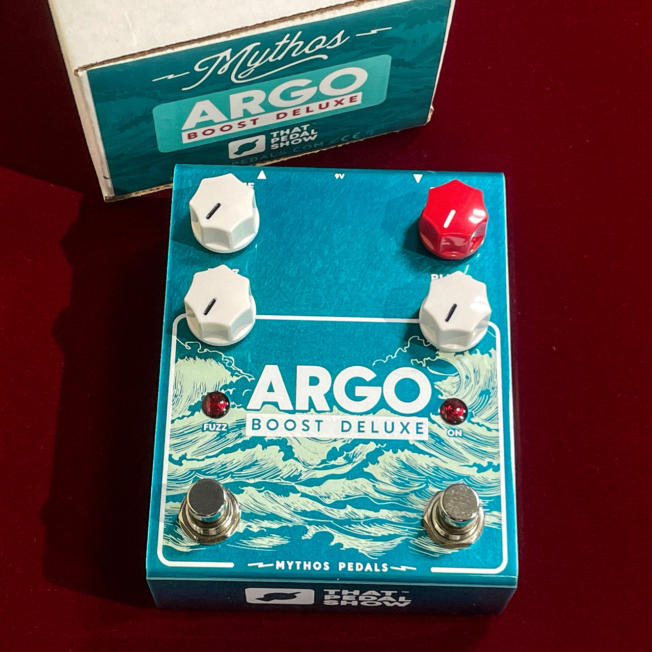 Mythos pedals ARGO オクターブ　ファズ Argo Octave Fuzz – Mythos Pedals