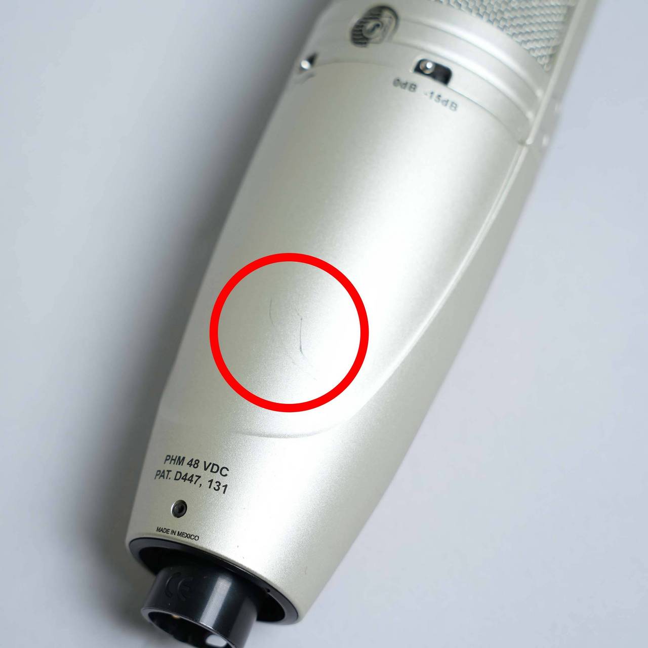 Shure KSM44A/SL-X サイドアドレス・コンデンサー・マイクロホン