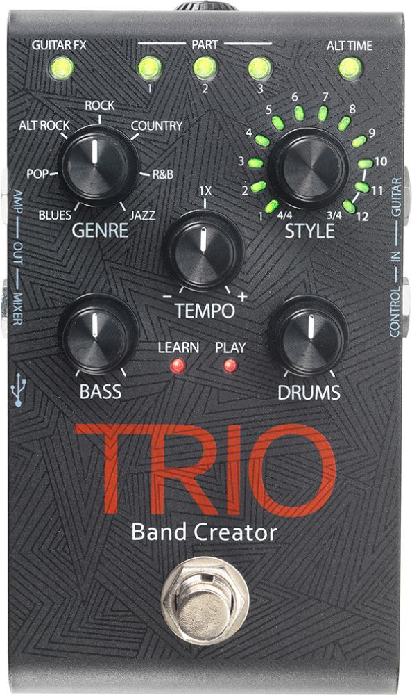 DigiTech TRIO ギターペダル型ベース/ドラムマシン（新品特価/送料無料