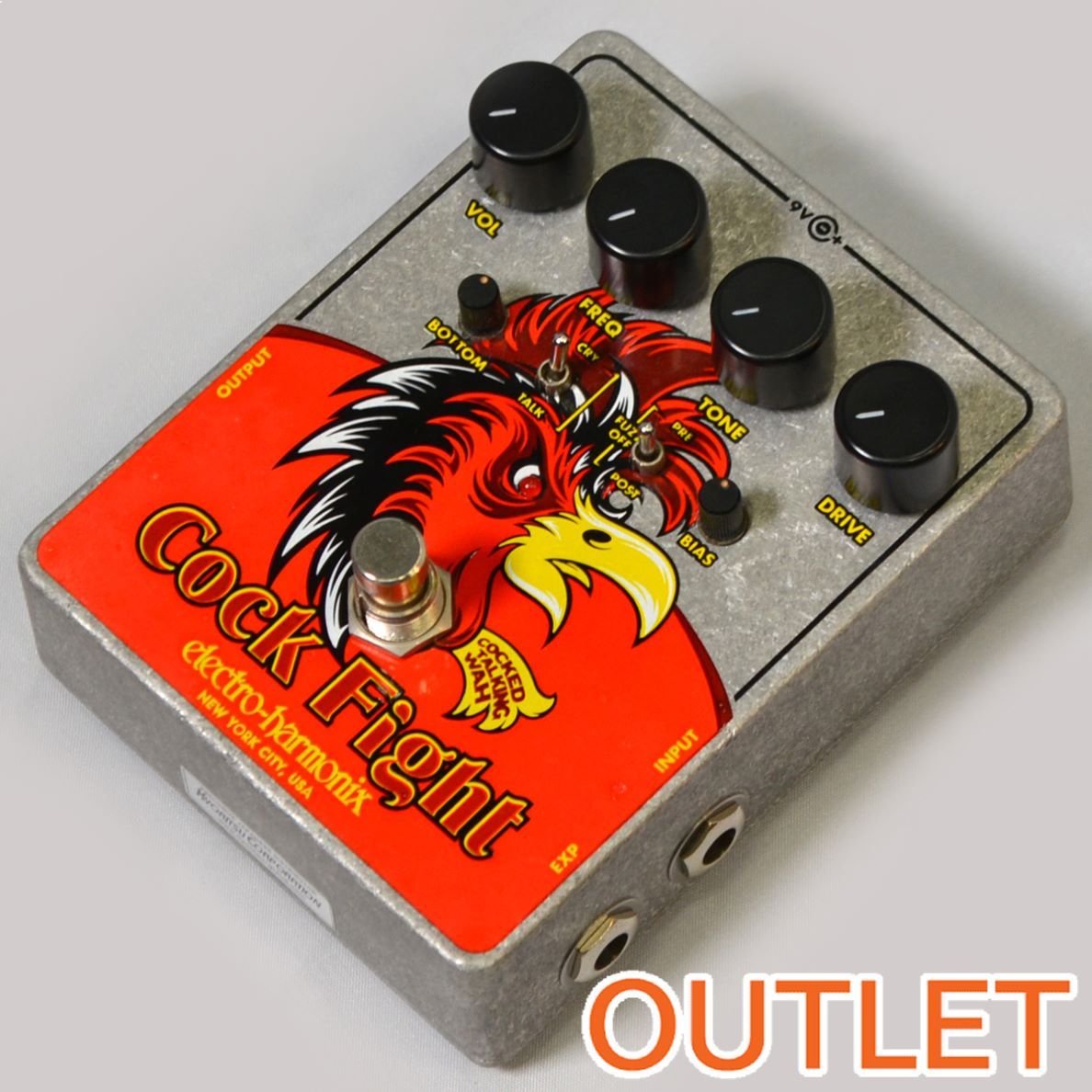 Electro-Harmonix Cock Fight コンパクトエフェクター トーキングワウ