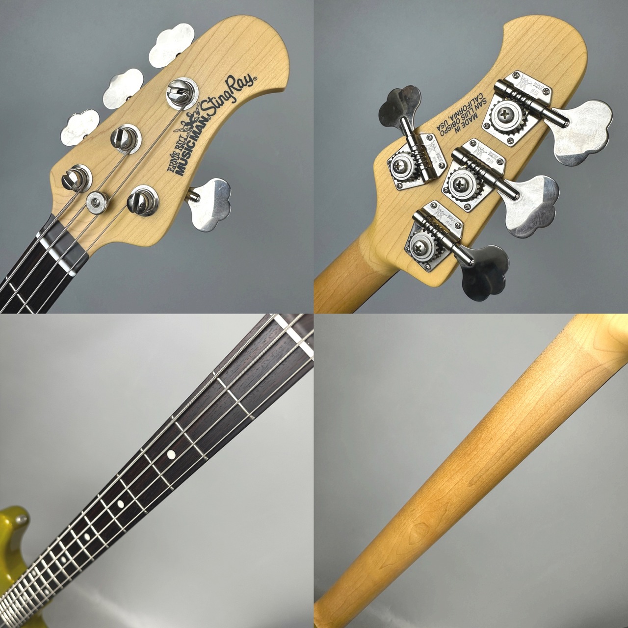 MUSIC MAN StingRay4 Translucent Green 1999年製（中古/送料無料