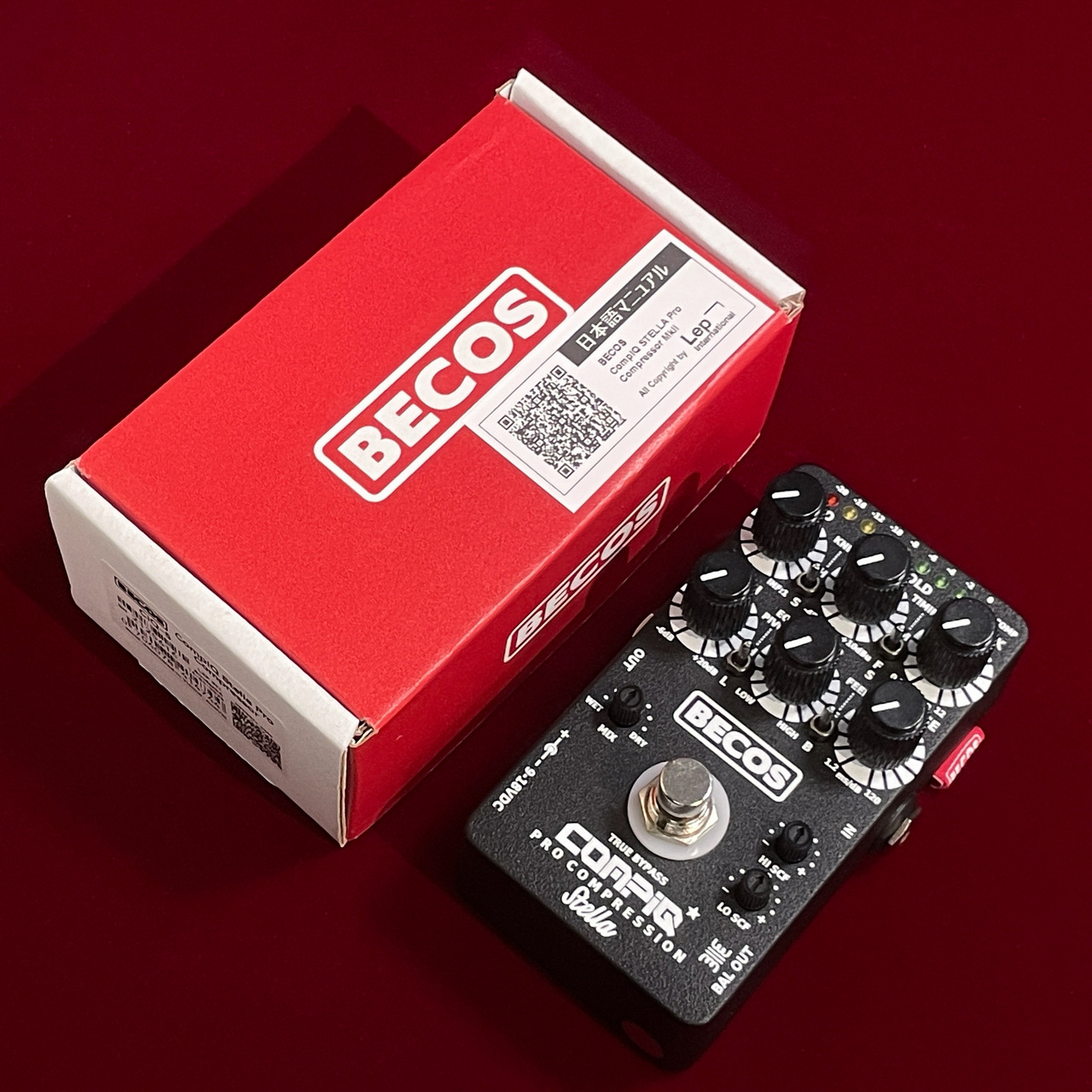 BECOS CompIQ STELLA Pro Compressor MkII 【人気の高機能