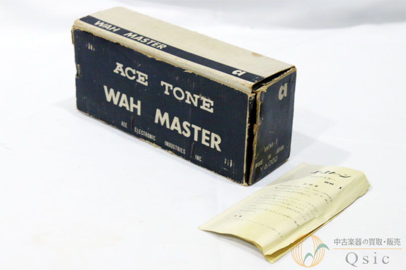 acetone エーストーン WAH MASTER WM-1 ワウ エフェクター ギター Ace