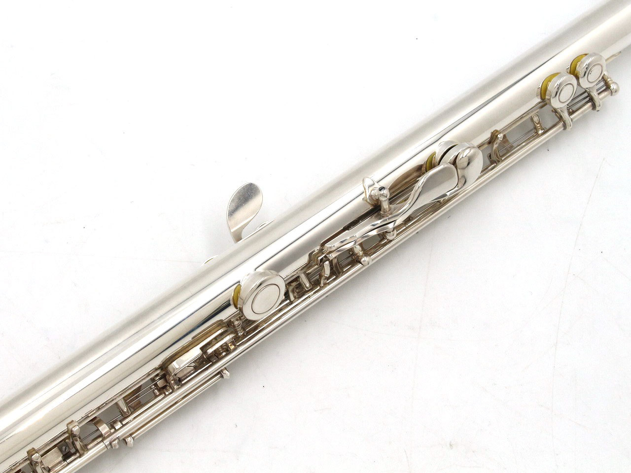 YAMAHA フルート YFL-411 管体銀製 全タンポ交換済み【横浜店】（中古