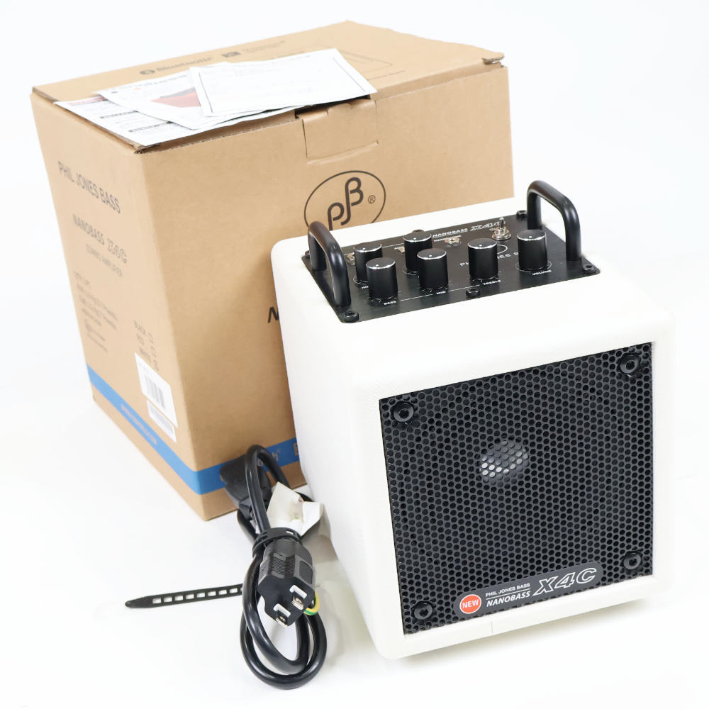 Phil Jones Bass NANOBASS X4 ホワイト PJB（Phil Jones Bass） NANOBASS X4 (WHITE) ｜イケベ楽器店