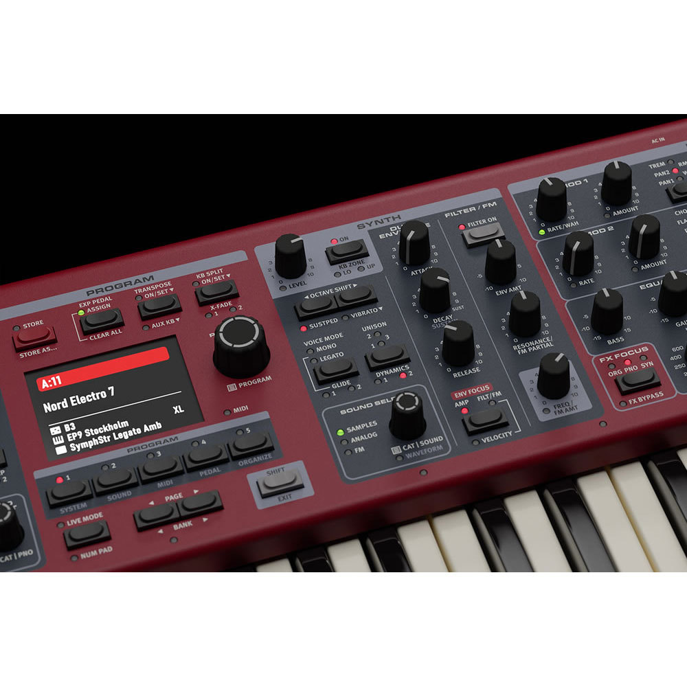 CLAVIA Nord Electro 7 61【61鍵セミウェイテッド・ウォーターフォール