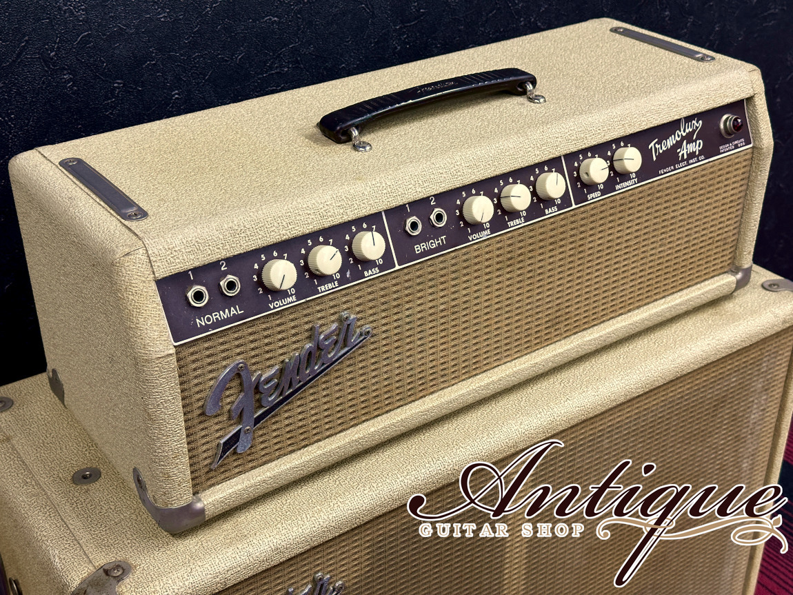 Fender Tremolux Amp 6G9-B 1962-63 White Tolex & Brown Panel /2×10