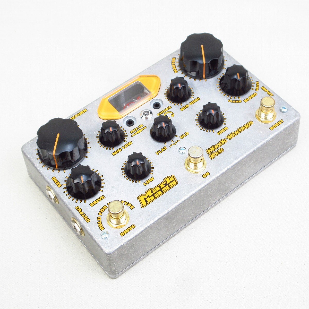 Markbass / Mark Vintage Pre ベース用プリアンプ Markbass Mark Vintage Pre Tube Bass Preamp Pedal Metal