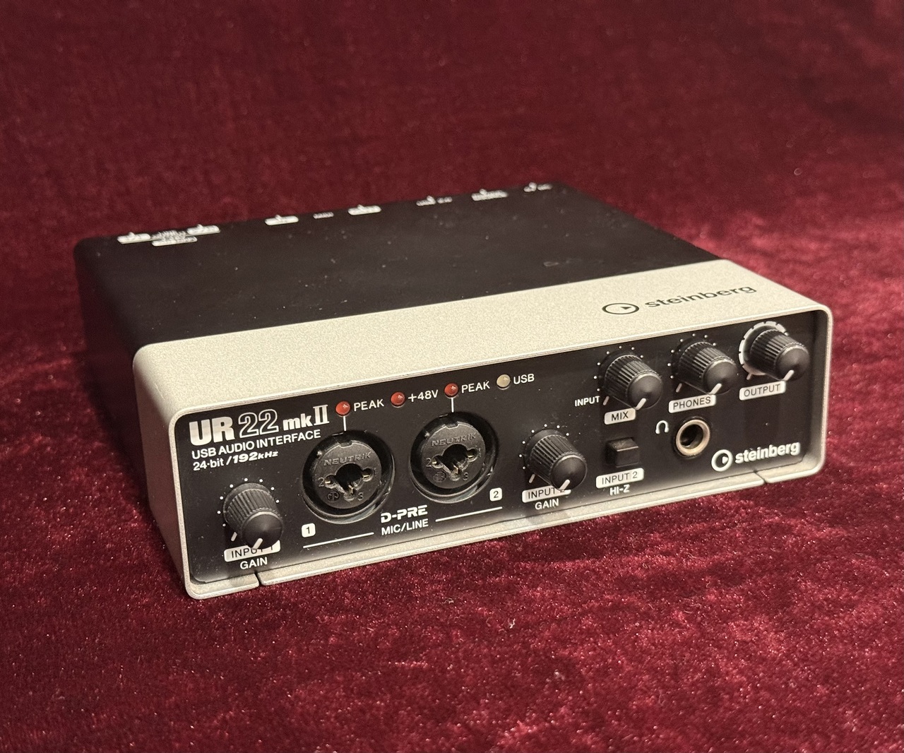 【中古品】Steinberg ur22mk2オーディオインターフェース Steinberg UR22mkII（中古）【楽器検索デジマート】