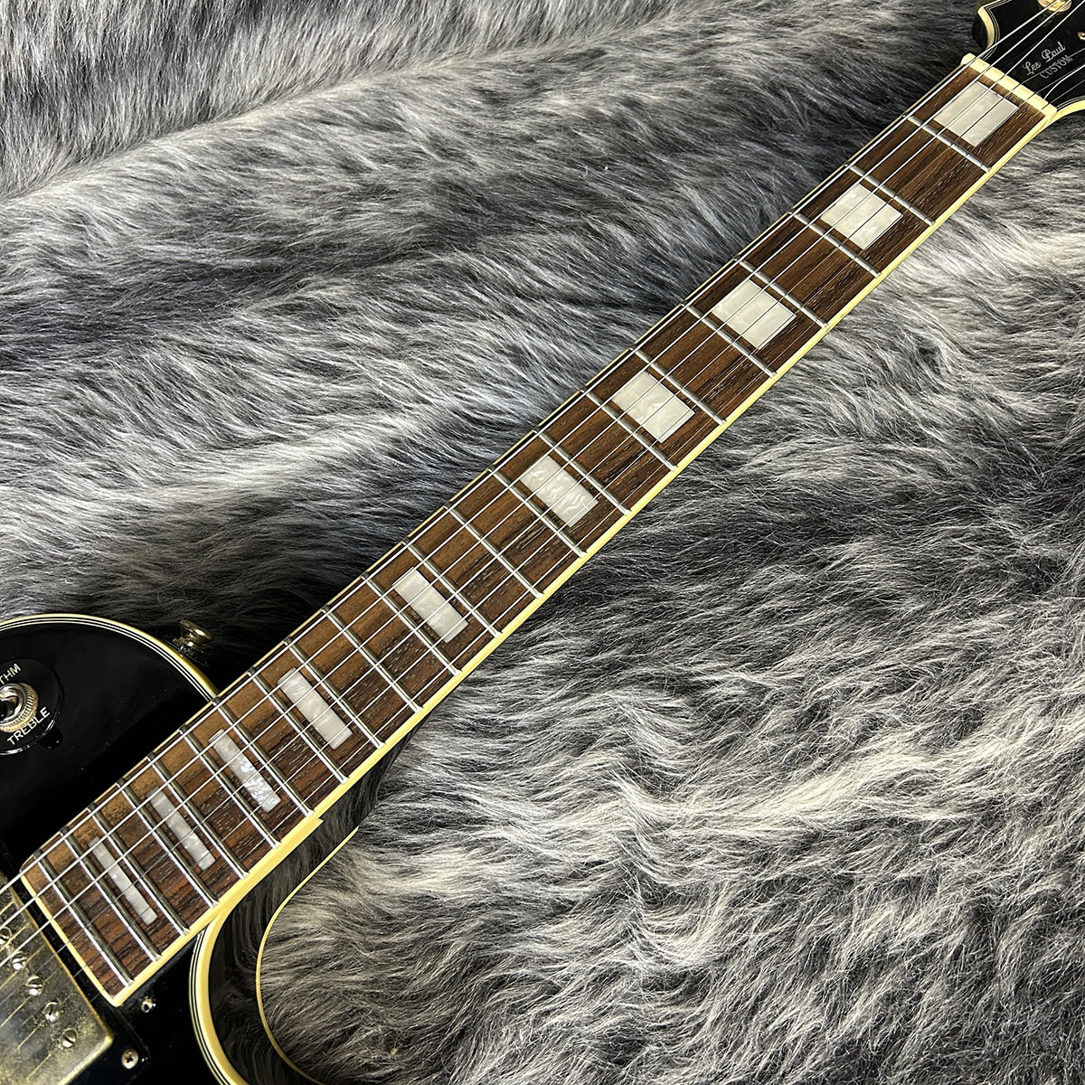 Epiphone レスポールカスタム 3pu ［Ebony］
