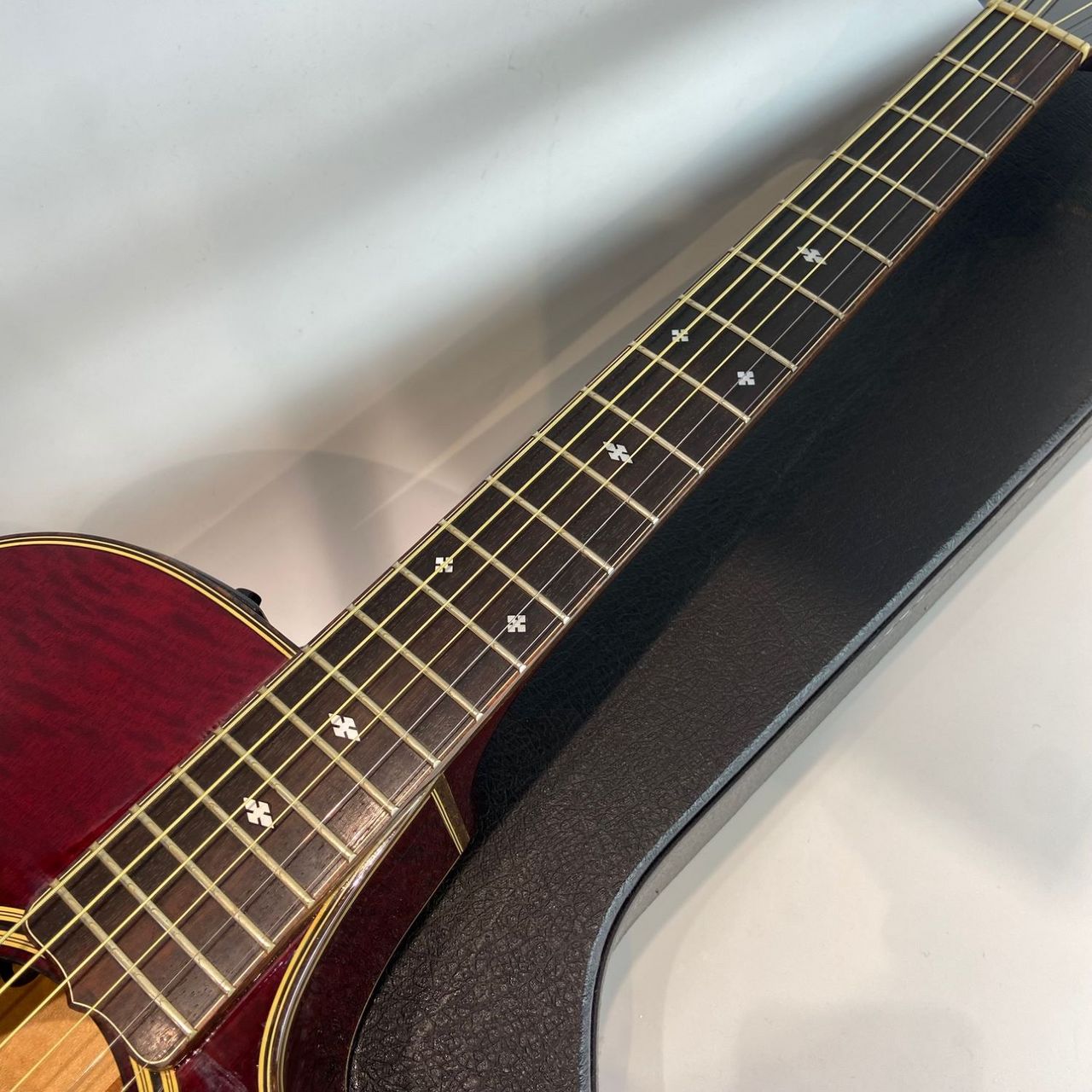 Takamine NPT-110 Wine Red 1992年 純正ハードケース付 【ピックアップ
