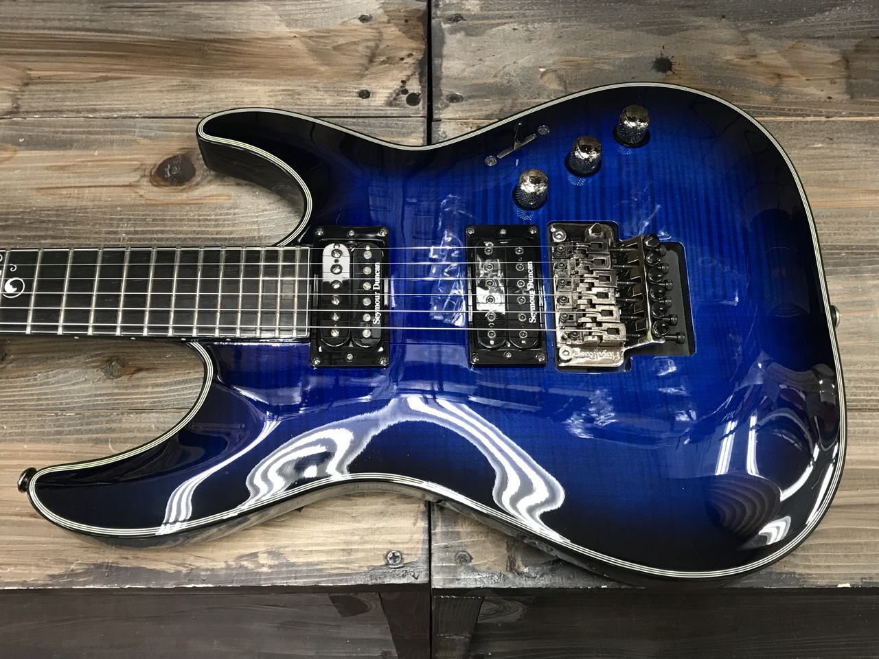 SCHECTER BLACKJACK SLS AD-C-1-FR-BJ-SLS/P/STBB（中古/送料無料）【楽器検索デジマート】