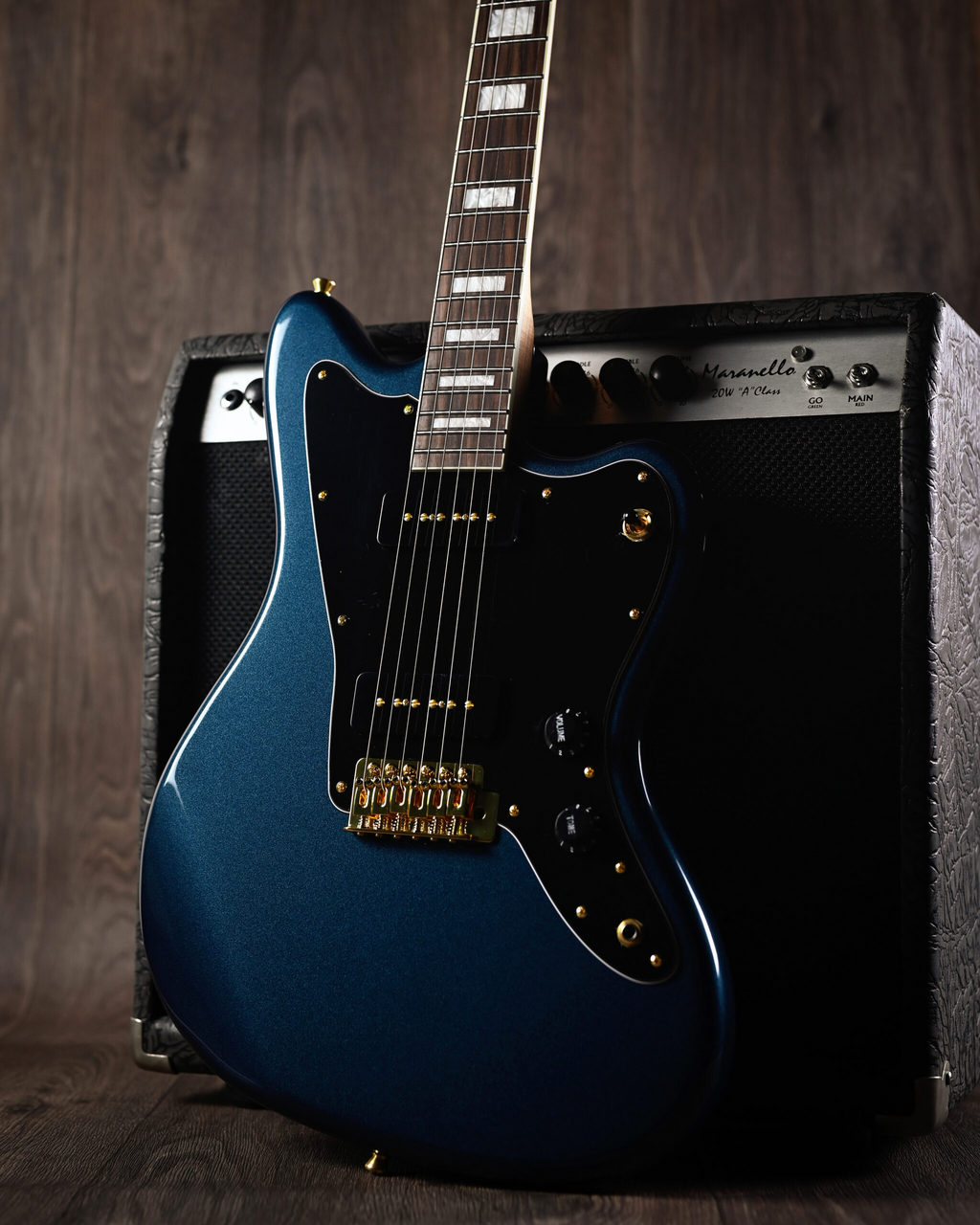 Bacchus Universe Series / BJM-1-RSM/R-LX DLPB ブロックインレイ