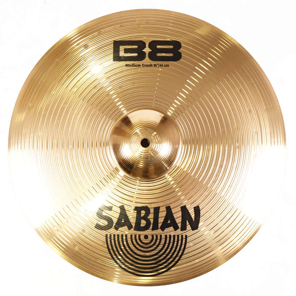 SABIAN 【中古】 SABIAN セイビアン B8 Medium Crash 16インチ