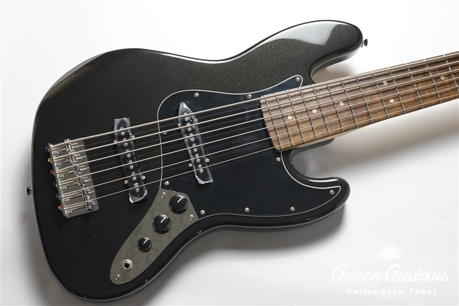 Squier by Fender Affinity Series Jazz Bass VI - Black Metallic（B