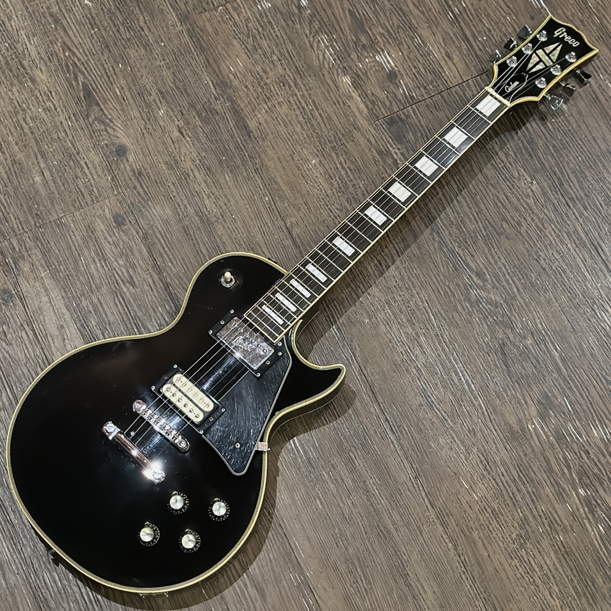 kwa* 美品 Greco EG420 74年レスポール フレイムトップ Greco EG-420B Les Paul Type 1971~1974年 日本製 Electric Guitar